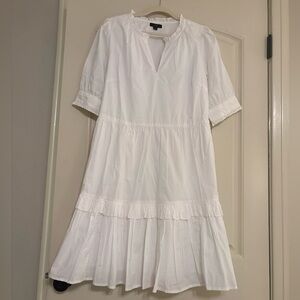 J. Crew White Mini Dress